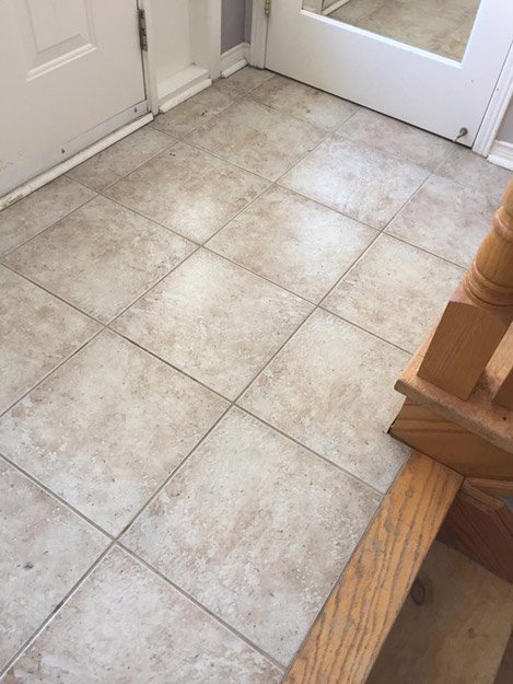 Vinyl Tile Plank installation from Scott's Flooring in Barrie, ON