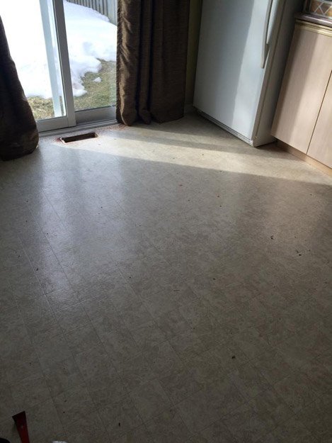 Cork flooring installation from Scott's Flooring in Barrie, ON