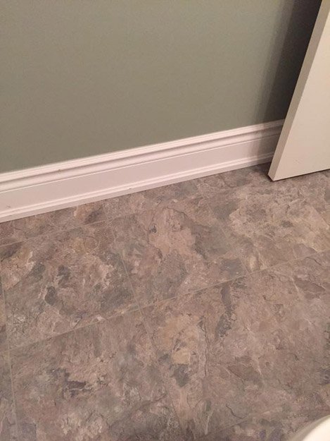 Vinyl Tile Plank installation from Scott's Flooring in Barrie, ON