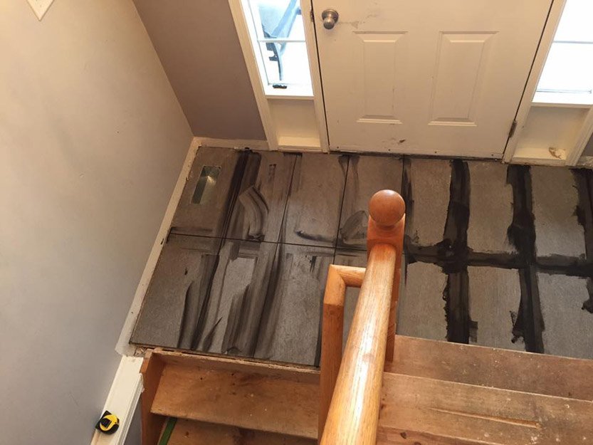 Ceramic tile installation from Scott's Flooring in Barrie, ON