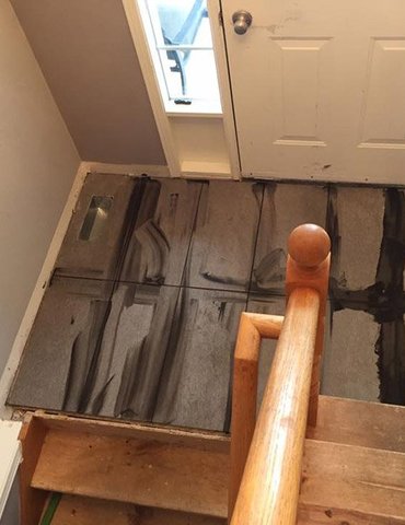 Ceramic tile installation from Scott's Flooring in Barrie, ON