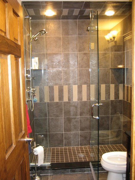 Ceramic tile installation from Scott's Flooring in Barrie, ON