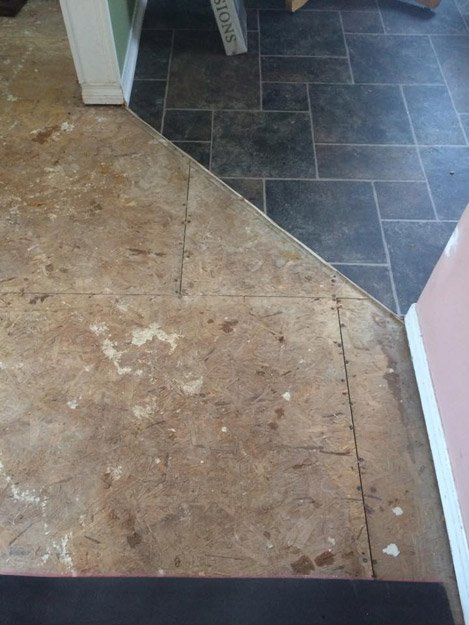 Cork flooring installation from Scott's Flooring in Barrie, ON