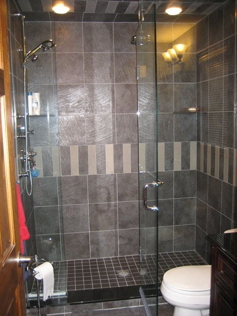 Ceramic tile installation from Scott's Flooring in Barrie, ON