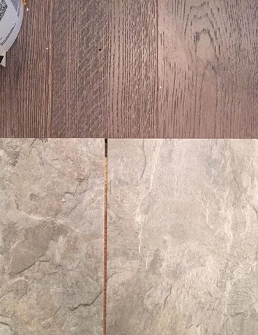 Vinyl Tile Plank installation from Scott's Flooring in Barrie, ON