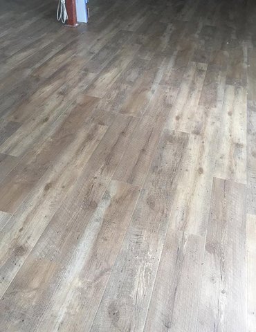 Laminate flooring installation from Scott's Flooring in Barrie, ON