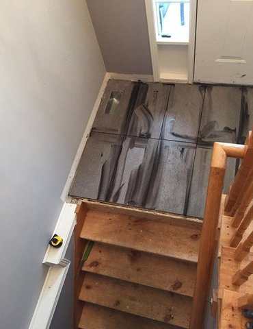 Ceramic tile installation from Scott's Flooring in Barrie, ON